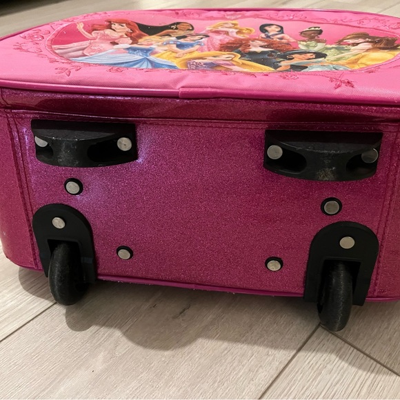 Disney Other Disney Store Princess Suitcase In Pink With Pull Out